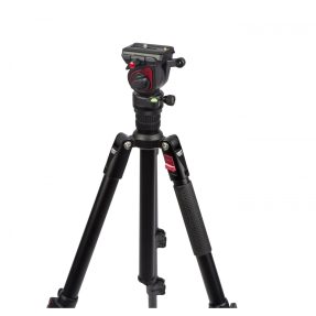 Swit Aluminum Camera Tripod KIT, with SWIT TH50 Fluid Video Head, 5kg Payload, Soft Bag