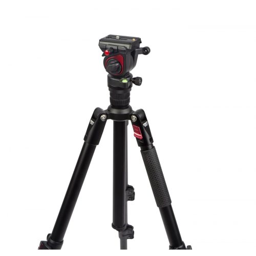 Swit Aluminum Camera Tripod KIT, with SWIT TH50 Fluid Video Head, 5kg Payload, Soft Bag