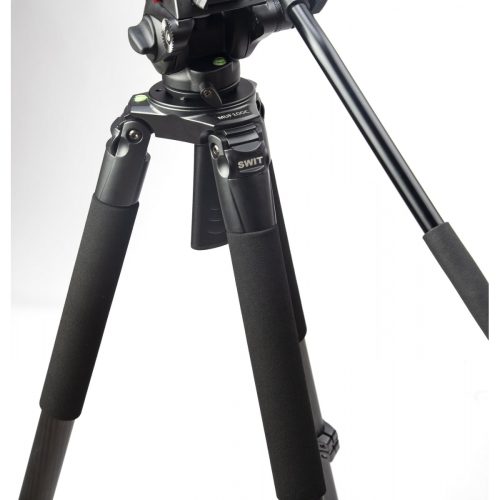 Swit Carbon Fiber Portable Travel Tripod,  10kg Payload, Soft Bag