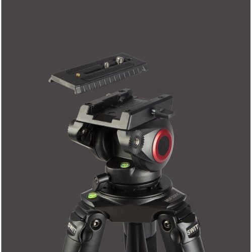 Swit Carbon Fiber Portable Travel Tripod,  10kg Payload, Soft Bag