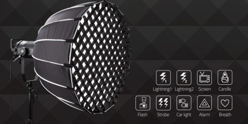 SWIT 150W Bowens COB-LED Light, AC -
Spot Light - svetlo s DMX ovládaním