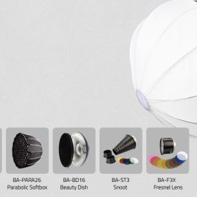 SWIT 150W Bowens COB-LED Light, AC -
Spot Light - svetlo s DMX ovládaním