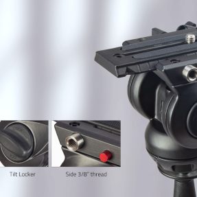 Swit Carbon Fiber Portable Travel Tripod,  10kg Payload, Soft Bag