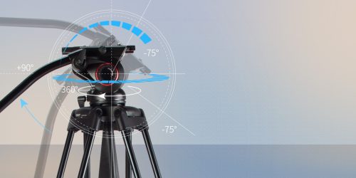 Swit Camera Tripod KIT, Carbon-fiber with TH150 Fluid Video Head