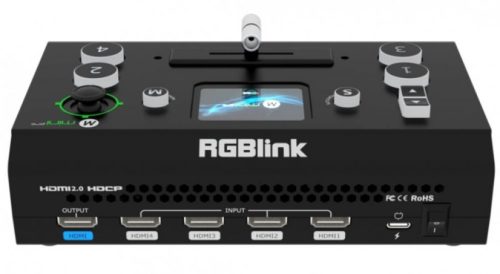 RGBlink Mini Pro V2 streamer & video mixer s PTZ ovládaním kamier