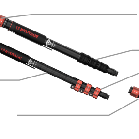 iFootage Cobra 3 Aluminum Flip lock Monopod CB3 A180F