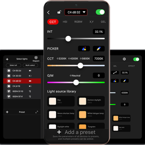 iFootage SL1 60DN Standard Angkerfish + reflektor, (daylight) adaptér a kábel