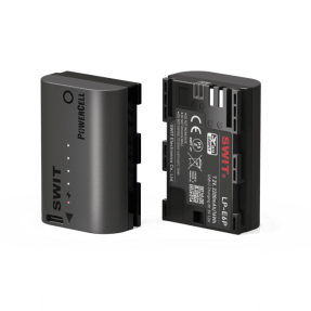 PowerCell LP-E6P | USB-C LE-E6P 16Wh longer running-time battery with indicators, 