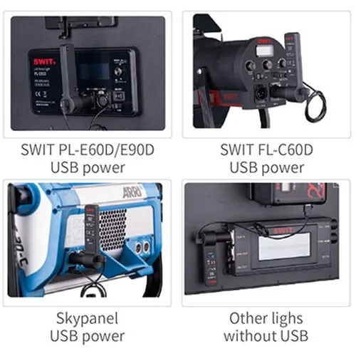 SWIT LA-WR8-KIT bezdrôtový DMX ovládač + 3x prijímač