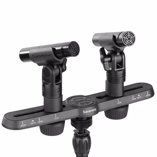Saramonic SR-M500 set kompaktných kondenzátorových mikrofónov (pár)