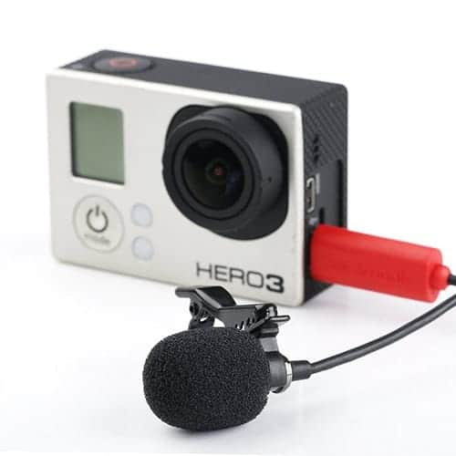 Saramonic SR-GMX1 lavalierový mikrofón pre GoPro Hero4 a Hero3