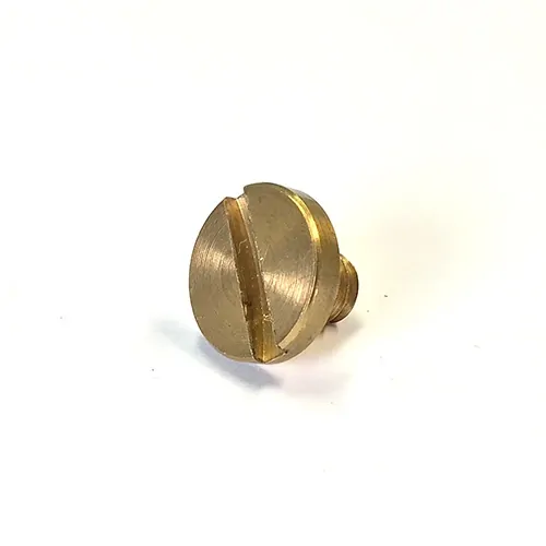 Kamerová skrutka 1/4"-20 mosadzná, dĺžka 7,8 mm