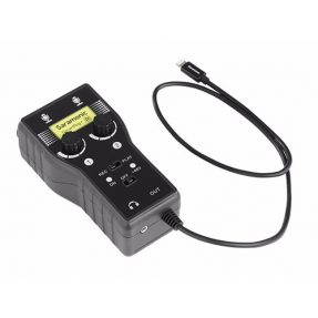Saramonic SmartRig+ Di dvojkanálový XLR audio a gitarový adaptér pre iPhone/iPad