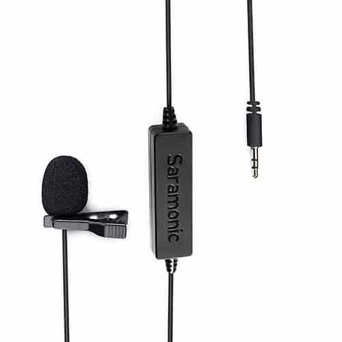 Saramonic LavMicro-S stereo klopový (lavalierový) mikrofón pre smartfóny a DSLR