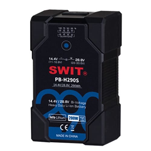 SWIT PB-H196S Bi-voltage 14,4V / 28,8V V-mount batéria pre ARRI ALEXA