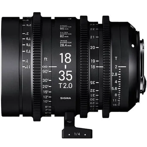Sigma CINE 18-35mm T2 PL mount