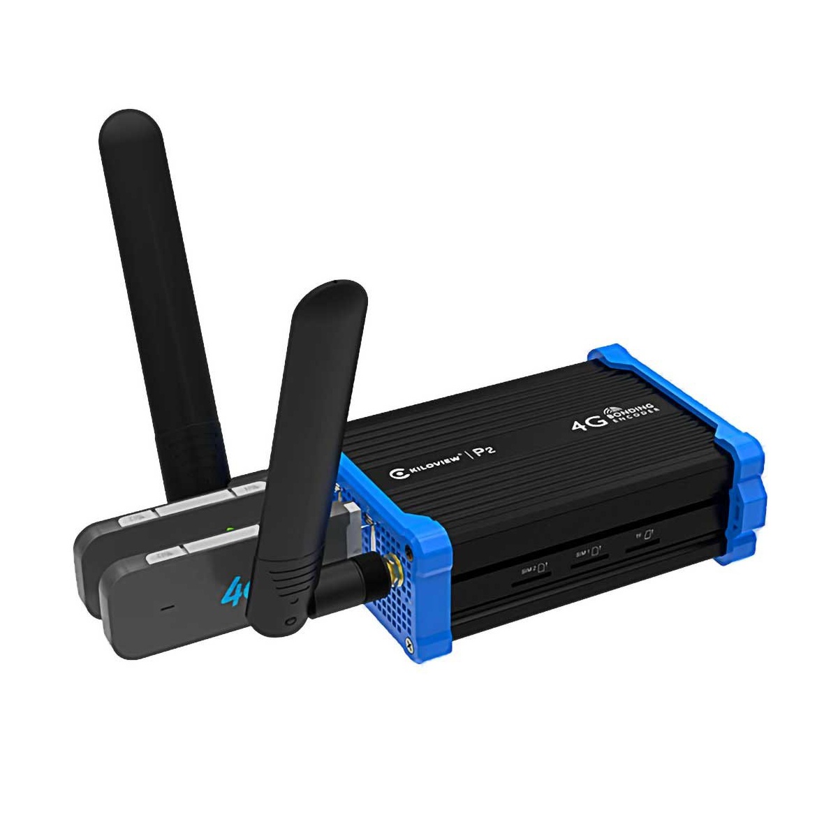 Kiloview P2 - professional 4G LTE Bonding HDMI Video Encoder for Outdoor Live broadcast