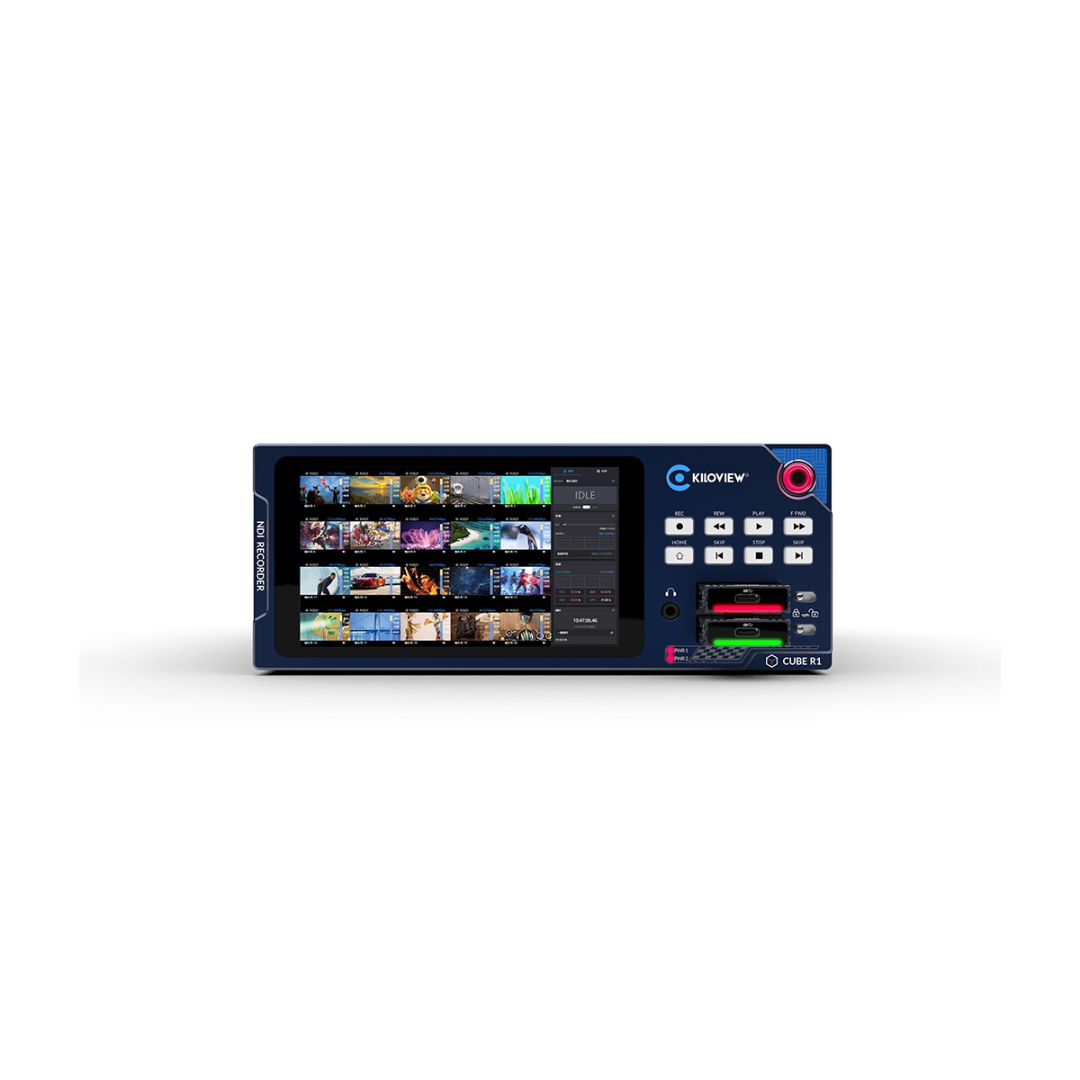 Kiloview CUBE R1 - multi-channel NDI video recording
