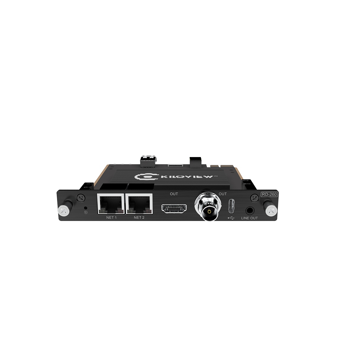Kiloview RD-260 4K NDI/SRT/RTSP/HLS to SDI/HDMI decoder/multiviewer)